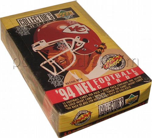 94 1994 Upper Deck Collectors Choice Football Cards Box