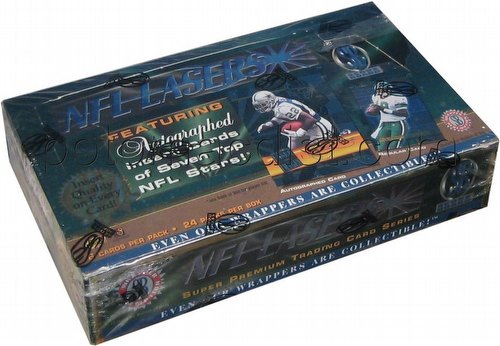 96 1996 Scoreboard NFL Laser Football Cards Box