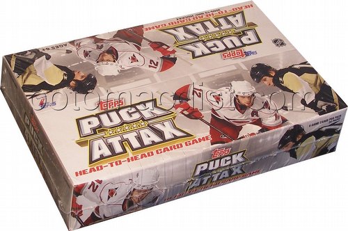 09 2009 Topps Puck Attax Hockey Card Booster Box