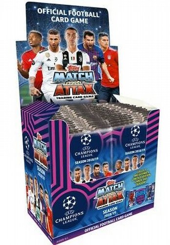 2018/2019 Topps Match Attax Soccer UEFA Champions League Booster Box