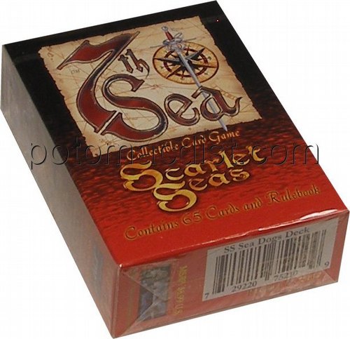 7th Sea Collectible Card Game [CCG]: Scarlet Seas Sea Dogs Starter Deck