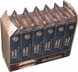 Android: Netrunner Genesis Cycle - Cyber Exodus Data Pack Box [6 packs]