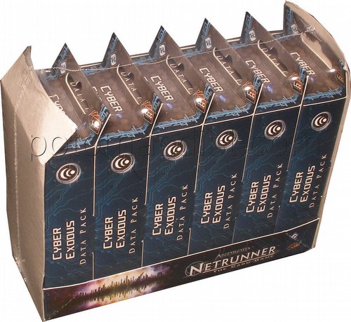 Android: Netrunner Genesis Cycle - Cyber Exodus Data Pack Box [6 packs]