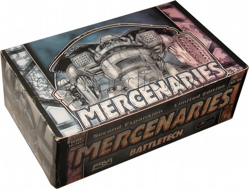 Battletech Trading Card Game [TCG]: Mercenaries 36-Pack Booster Lot