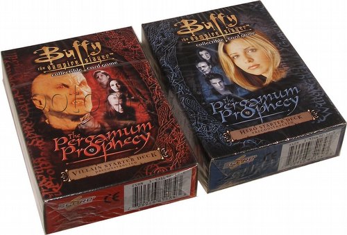 Buffy the Vampire Slayer CCG: Pergamum Starter Deck Set [Unlimited/2 Decks]