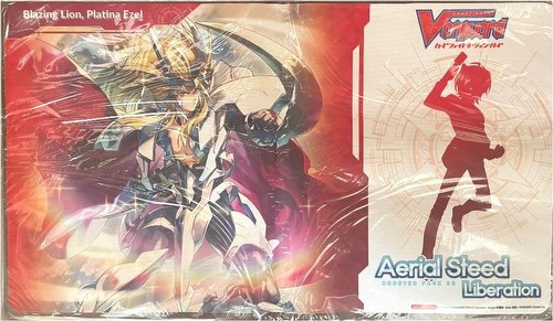 Cardfight Vanguard: Aerial Steed Liberation Blazing Lion Red Play Mat