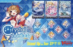 Cardfight Vanguard: Crystal Melody Extra Booster Case [VGE-V-EB11/Eng/24 boxes]