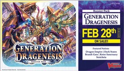 Cardfight Vanguard: Generation Dragenesis Booster Box [VGE-DZ-BT06/English]