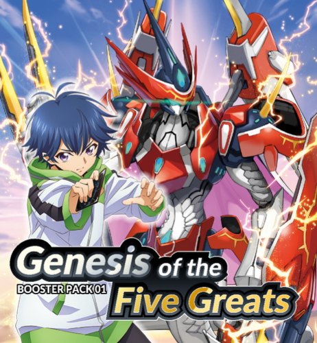 Cardfight Vanguard: Genesis of the Five Greats Booster Case [VGE-D-BT01/English/20 boxes]
