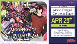 Cardfight Vanguard: Moon Fangs and Cerulean Blaze Booster Box Case [VGE-DZ-BT07/English/20 boxes]