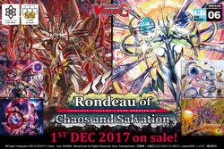 Cardfight Vanguard: Rondeau of Chaos and Salvation Booster Case [VGE-G-CB06/English/24 boxes]