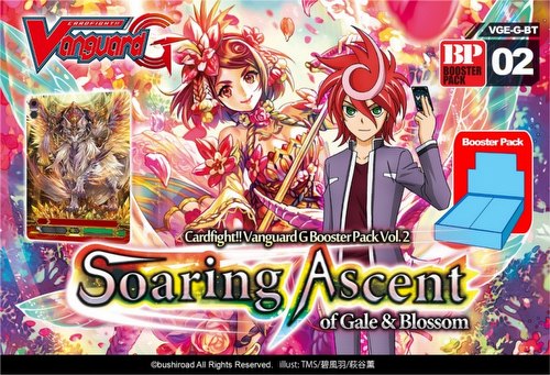 Cardfight Vanguard: Soaring Ascent of Gale & Blossom G Booster Case [VGE-G-BT02/16 boxes]