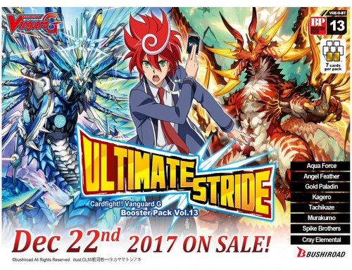 Cardfight Vanguard: Ultimate Stride Booster Case [VGE-G-BT13/English/20 boxes]