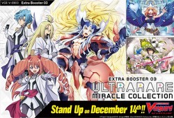 Cardfight Vanguard: Ultrarare Miracle Collection Extra Booster Case [VGE-V-EB03/English/24 boxes]