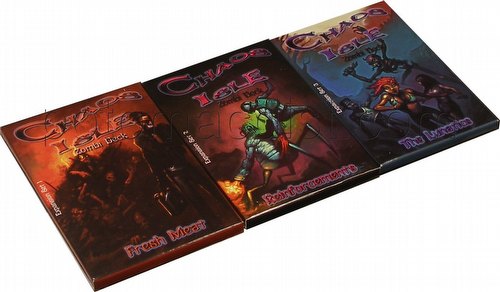 Chaos Isle Mission-Based Card Game Zombi Deck Expansion 1 - 3 Sets