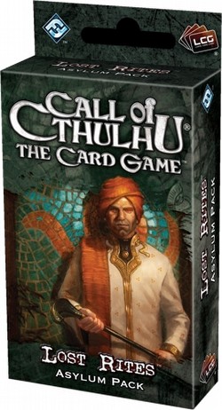 Call of Cthulhu LCG: Revelations - Lost Rites Asylum Pack Box [6 packs]