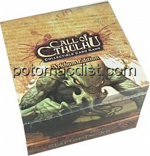 Call of Cthulhu CCG: Arkham Edition Starter Deck Box