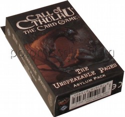 Call of Cthulhu LCG: Revelations - Unspeakable Pages Asylum Pack