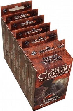 Call of Cthulhu LCG: Yuggoth Cycle - Whispers in the Dark Asylum Pack Box [6 packs]