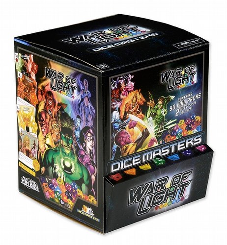 DC Dice Masters: War of Light Dice Building Game Gravity Feed Box