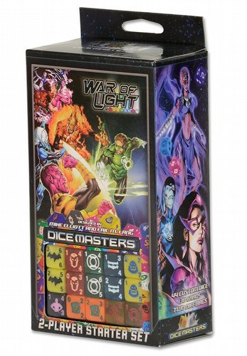 DC Dice Masters: War of Light Dice Building Game Starter Set Box