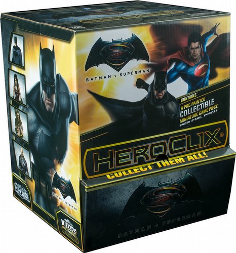 HeroClix: DC Batman Vs. Superman - Dawn of Justice Movie Gravity Feed Box