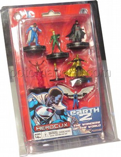 HeroClix: DC Superman and Wonder Woman Earth 2 - Wonders of the World Fast Forces Pack