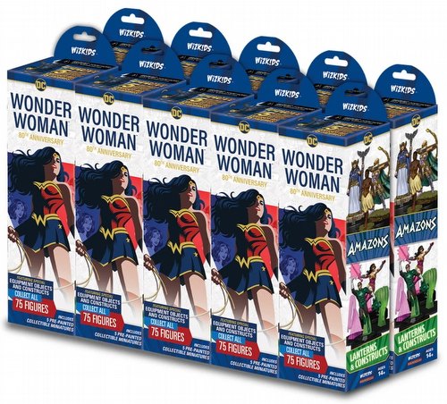 HeroClix: DC Wonder Woman 80th Anniversary Booster Brick [10 boosters]