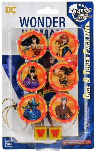 HeroClix: DC Wonder Woman 80th Anniversary Dice & Token Pack