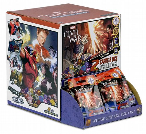 Marvel Dice Masters: Civil War Dice Building Game Gravity Feed Box