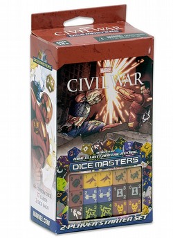 Marvel Dice Masters: Civil War Dice Building Game Starter Set Box