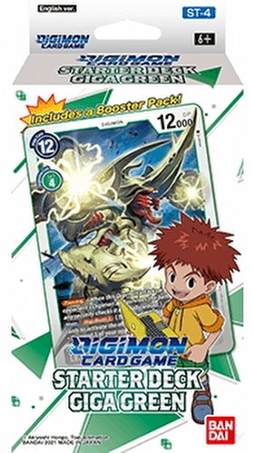 Digimon Card Game: Giga Green Starter Deck Box