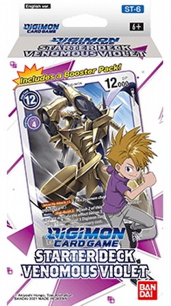 Digimon Card Game: Venomous Violet Starter Deck