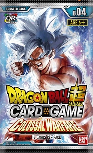 Dragon Ball Super Card Game Colossal Warfare Boosters [3 packs]