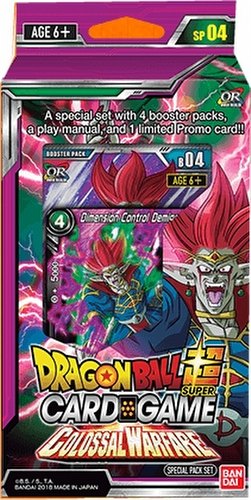 Dragon Ball Super Card Game Colossal Warfare Special Pack