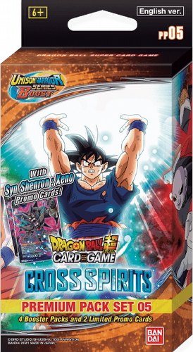 Dragon Ball Super Card Game Cross Spirits (Unison Warrior Series 5) Premium Pack Set