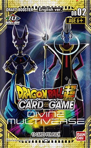 Dragon Ball Super Draft Box 05 Divine Multiverse Booster Pack (12 Cards) 