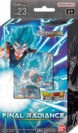 Dragon Ball Super Card Game Final Radiance Starter Deck Box