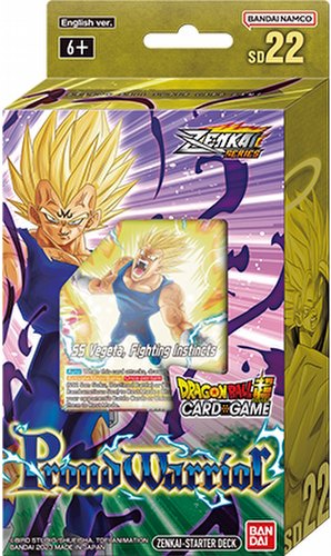 Dragon Ball Super Card Game Proud Warrior (Zenkai Series 3) Starter Deck [DBS-SD22]