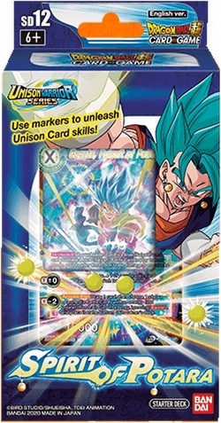 Dragon Ball Super Card Game Unison Warrior Spirit of Potara Starter Deck Box