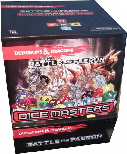 Dungeons & Dragons Dice Masters: Battle for Faerun Dice Building Game Gravity Feed Box