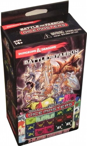 Dungeons & Dragons Dice Masters: Battle for Faerun Dice Building Game Starter Set Box