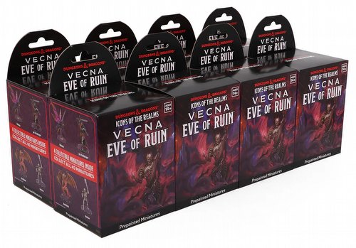 Dungeons & Dragons Miniatures: Icons of the Realms Vecna Eve of Ruin Booster Brick