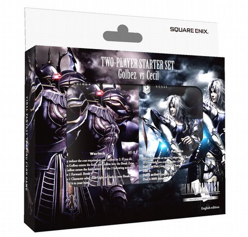 Final Fantasy: Golbez Vs Cecil 2-Player Starter Set Box [6 sets/English Edition]