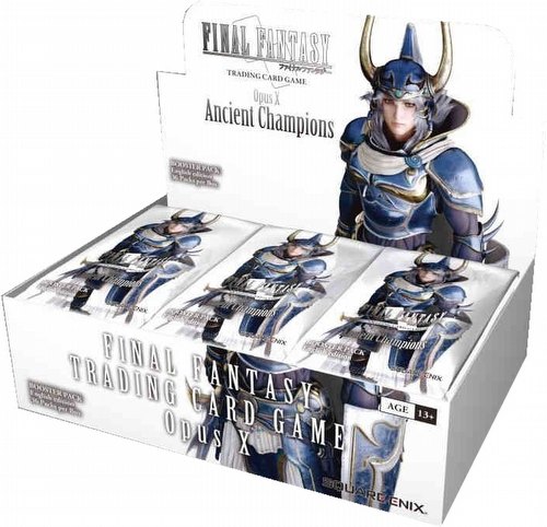 Final Fantasy: Opus X (Opus 10) Collection - Ancient Champions Booster Case [12 boxes]