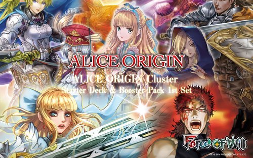 Force of Will TCG: Alice Origin Faria Starter Deck Box