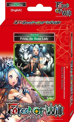Force of Will TCG: Alice Cluster Pricia the Beast Lady Starter Deck