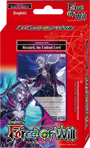 Force of Will TCG: Alice Cluster Rezzard the Undead Lord Starter Deck