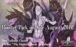 Force of Will TCG: Valhalla Cluster: The Decisive Battle of Valhalla Booster Case [6 boxes]