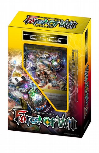 Force of Will TCG: New Legend Precipice Light - King of the Mountain Starter Deck